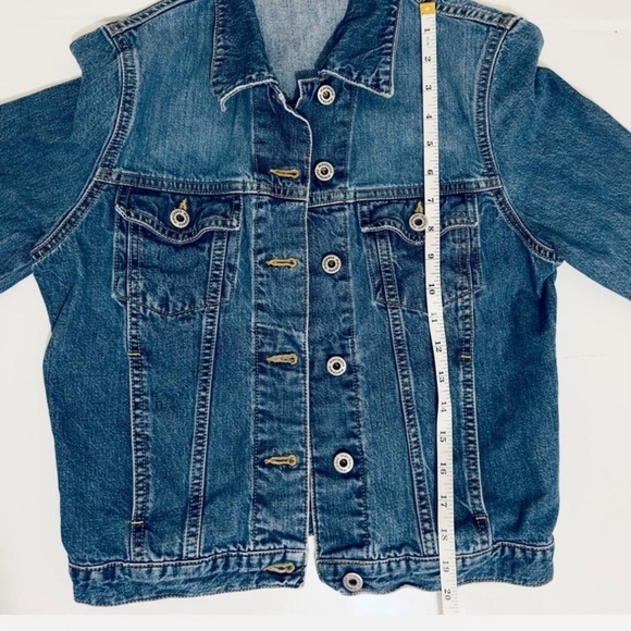 Vintage Classic Mavi “The Kathy Trucker” Blue Denim Jacket, Women’s Size Small - Picture 4 of 10